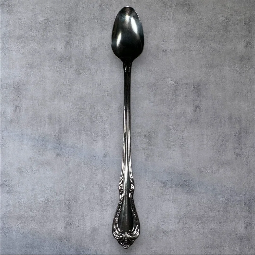 Wm A Rogers Oneida 5.5 in. Baby Feeding Spoon Chalice‎ Harmony Jasmine